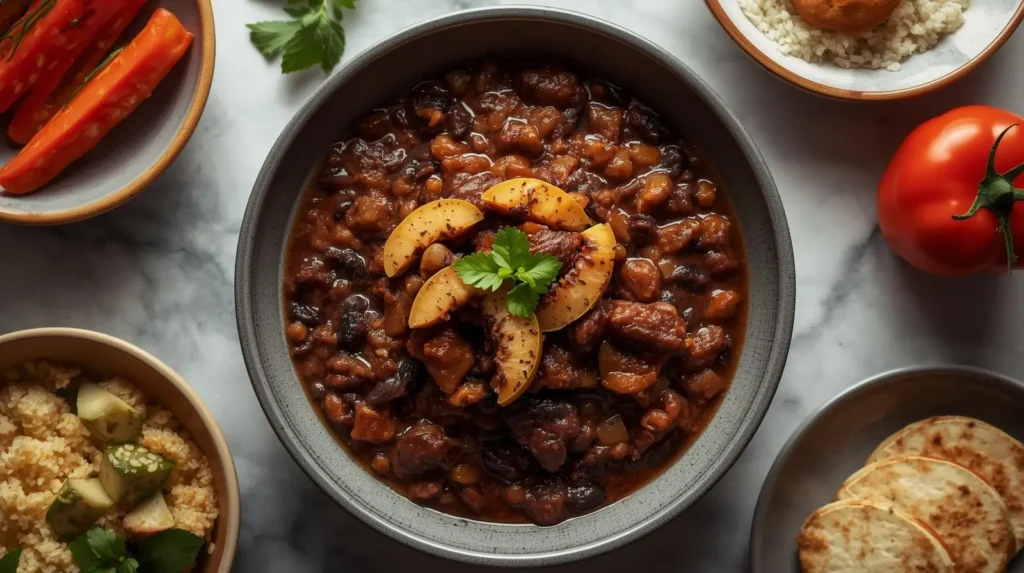 prato feijoada brasileira