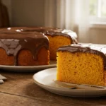 Bolo de Cenoura com Cobertura de Chocolate Fofinho Bolo de cenoura com cobertura de chocolate fofinho e cremoso
