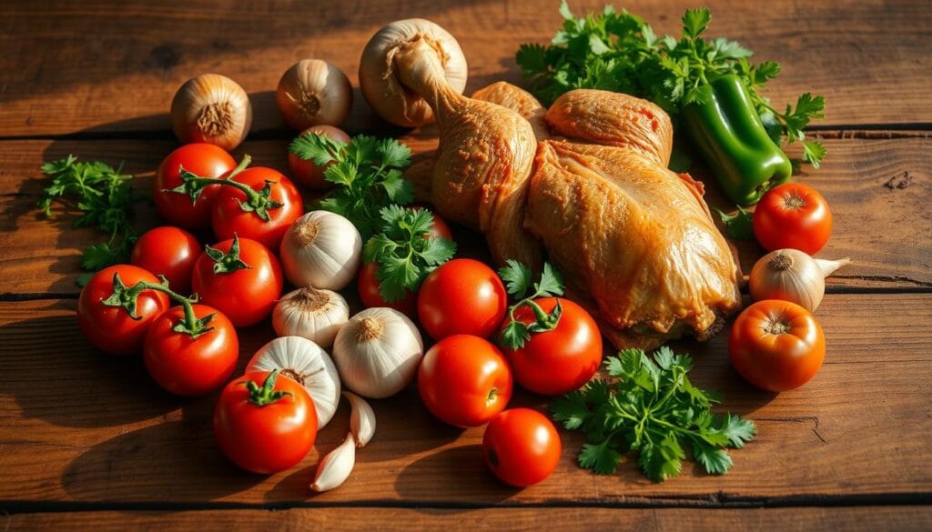 ingredientes para galinhada ingredientes para galinhada