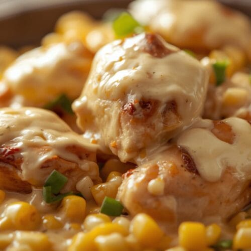 Frango Cremoso com Milho
