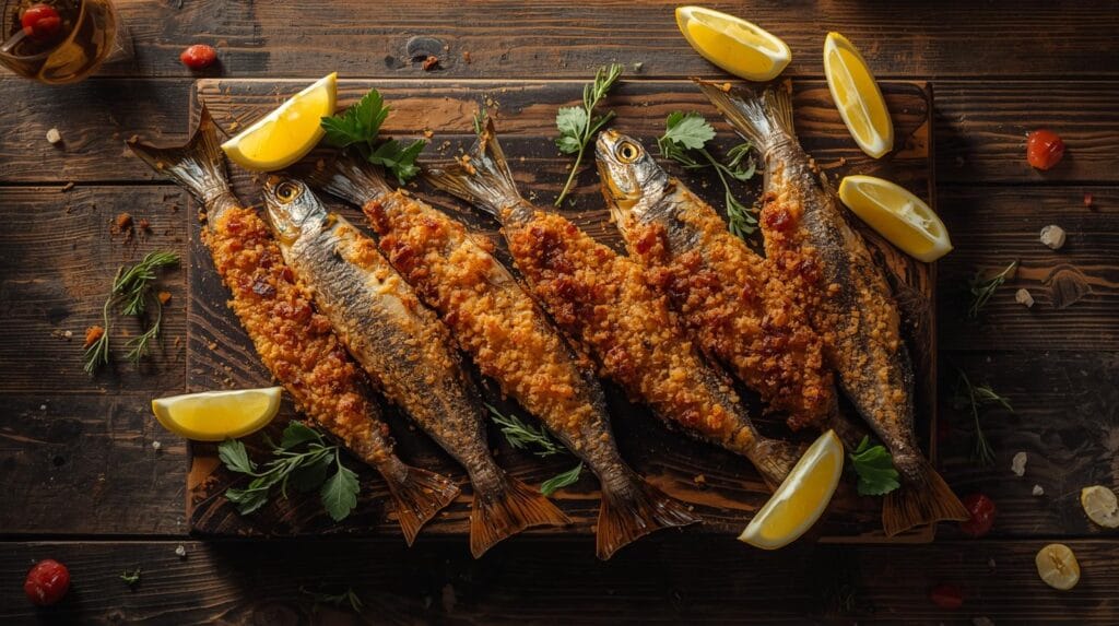 Sardinha Frita Crocante