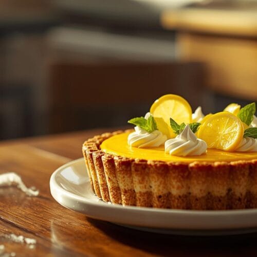 Torta de Limão Caseira