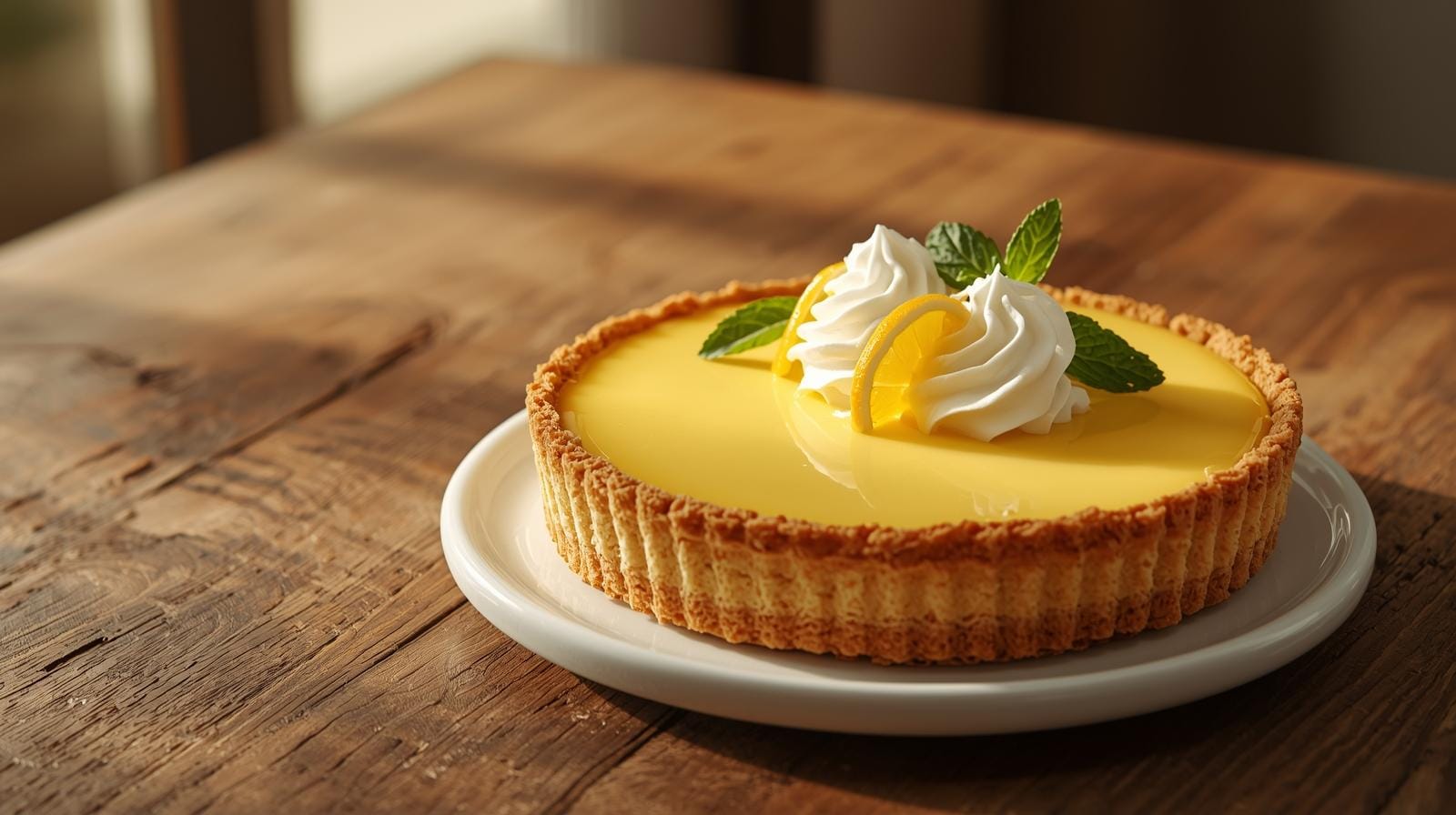 Torta de Limão Caseira :Receita Fácil Torta de Limão Caseira