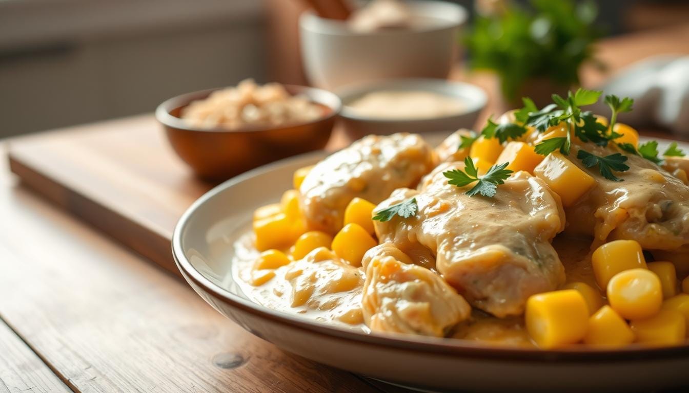 Frango Cremoso com Milho: Receita Fácil e Deliciosa frango cremoso com milho