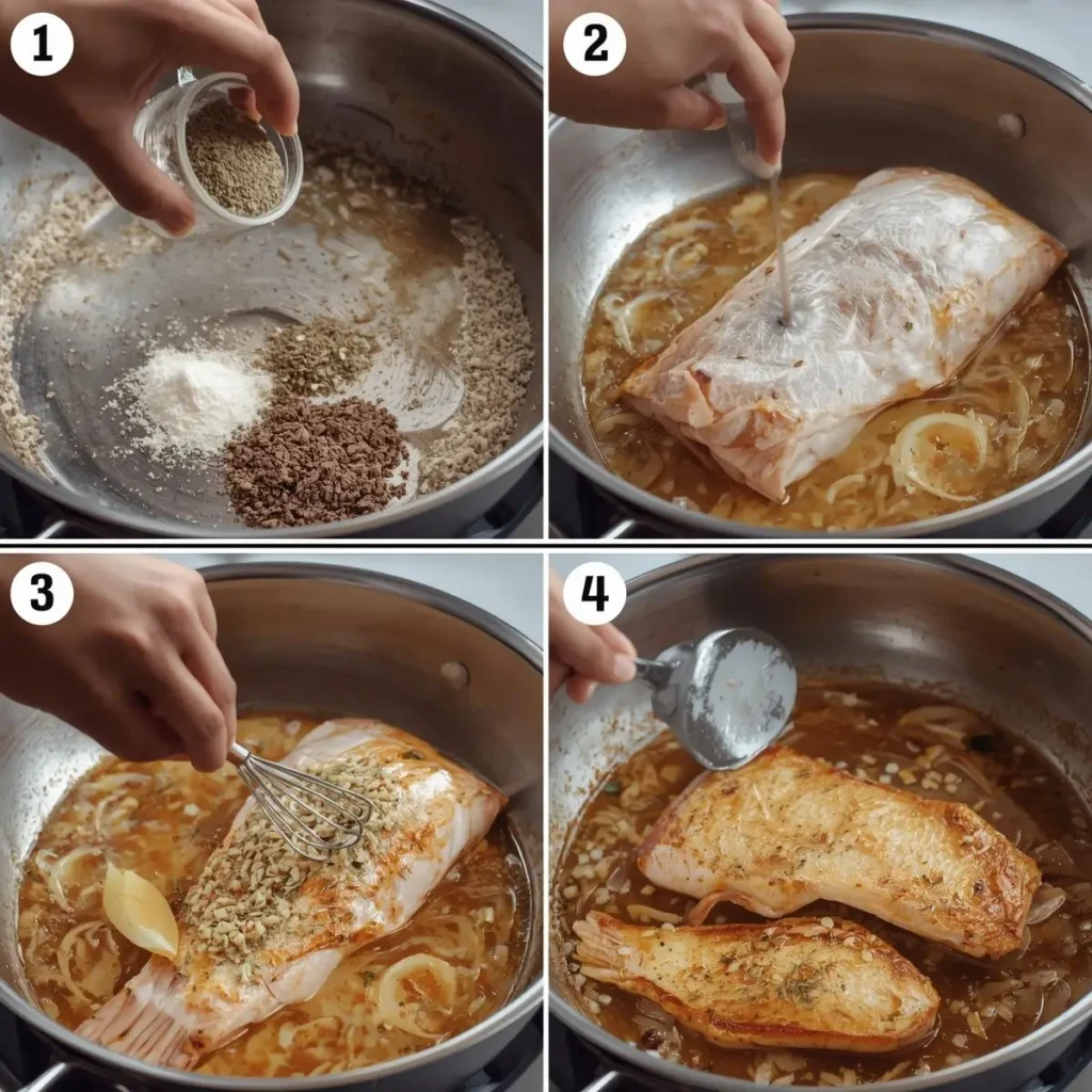 Peixe ao Molho de Coco