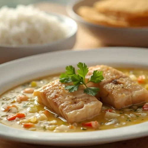 Peixe ao Molho de Coco