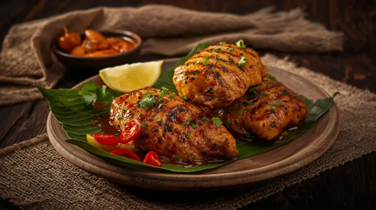 Frango à Zambeziana tradicional com molho de coco cremoso