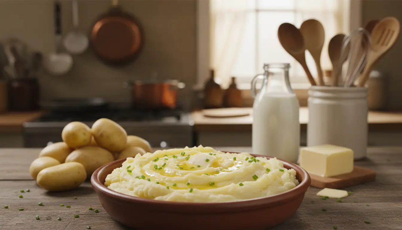 Purê de Batata Cremoso Fácil