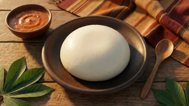 Receita de Funge Angolano